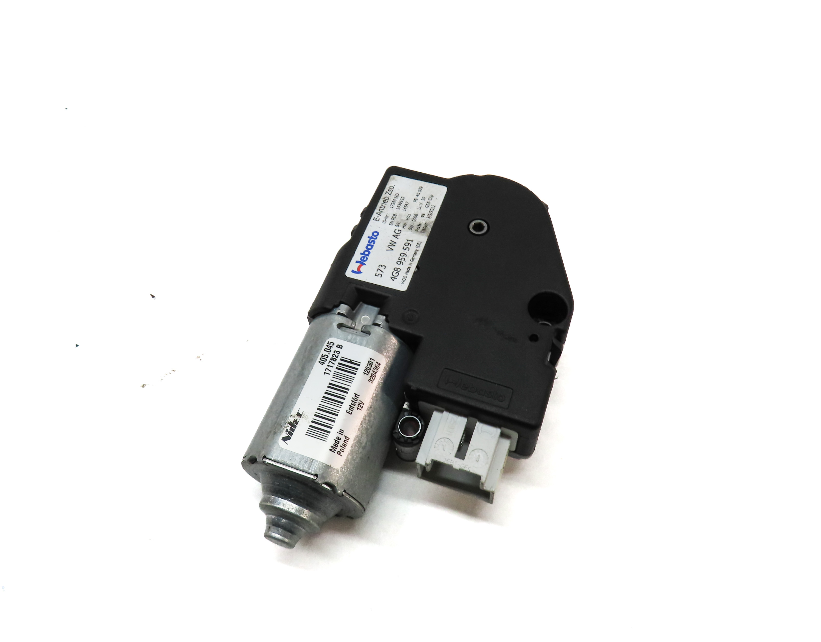 2012-2018 AUDI A6 A7 S6 S7 (C7 4G8) SUNROOF SUN ROOF WINDOW MOTOR — exact item pictured